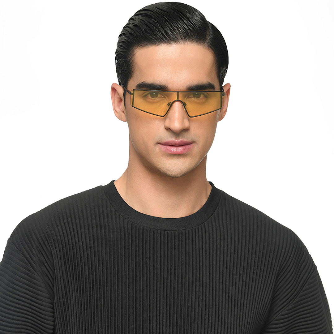 Lenskart Studio Online Black Full Rim Geometric right side