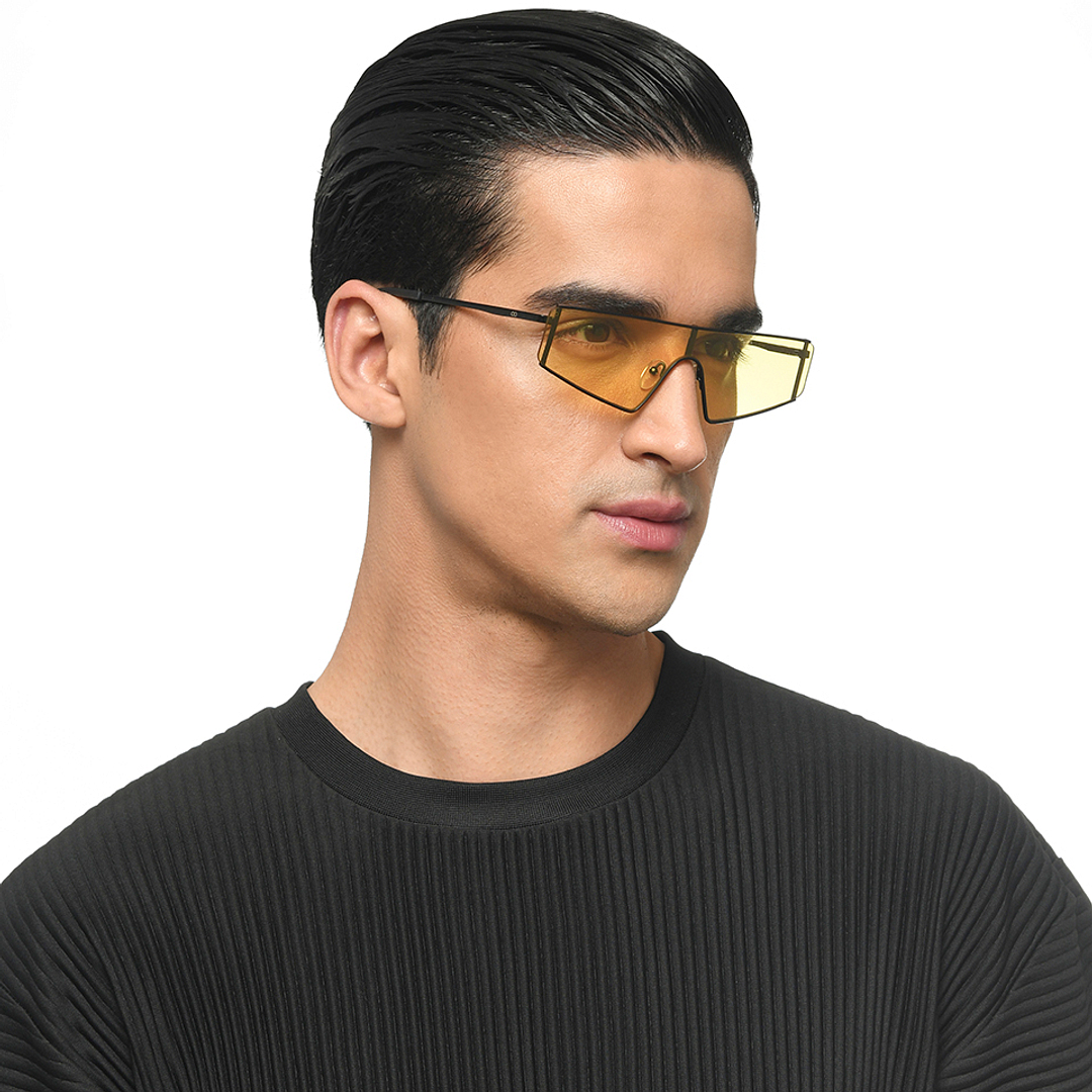 Lenskart Studio Online Black Full Rim Geometric left side