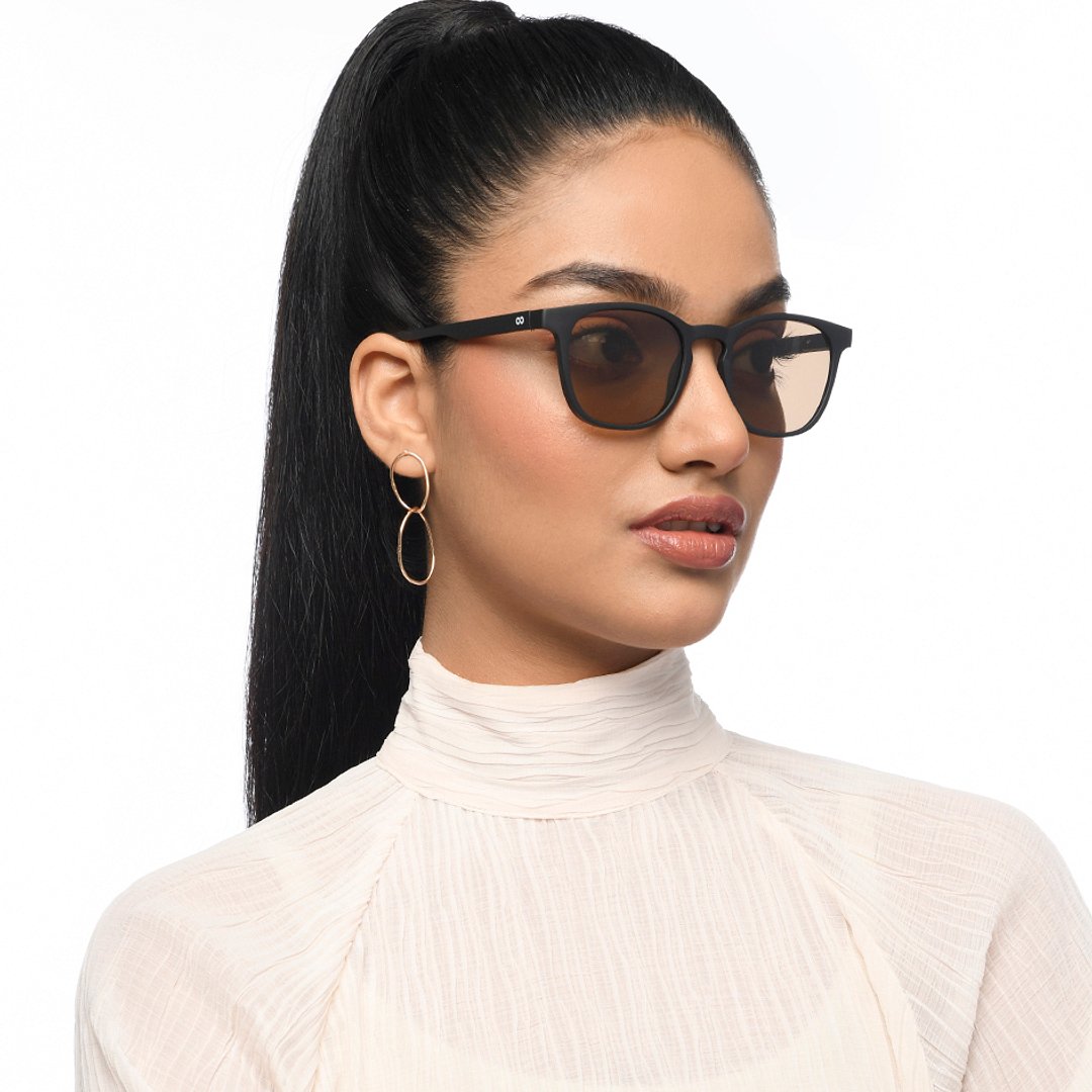 Lenskart Hustlr Online Dark Night Full Rim Square left side