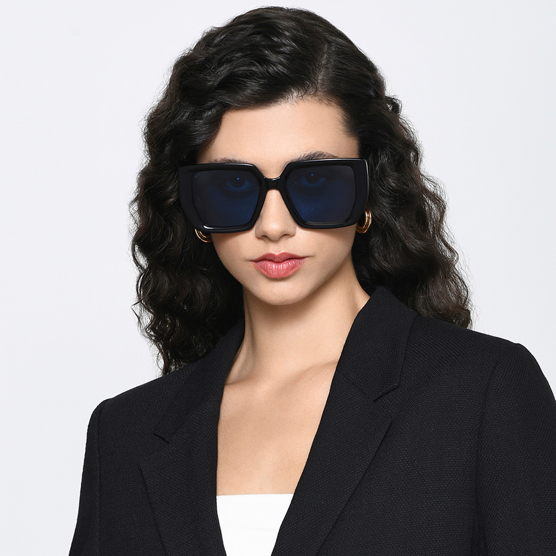 Vincent Chase Online Black Full Rim Square right side