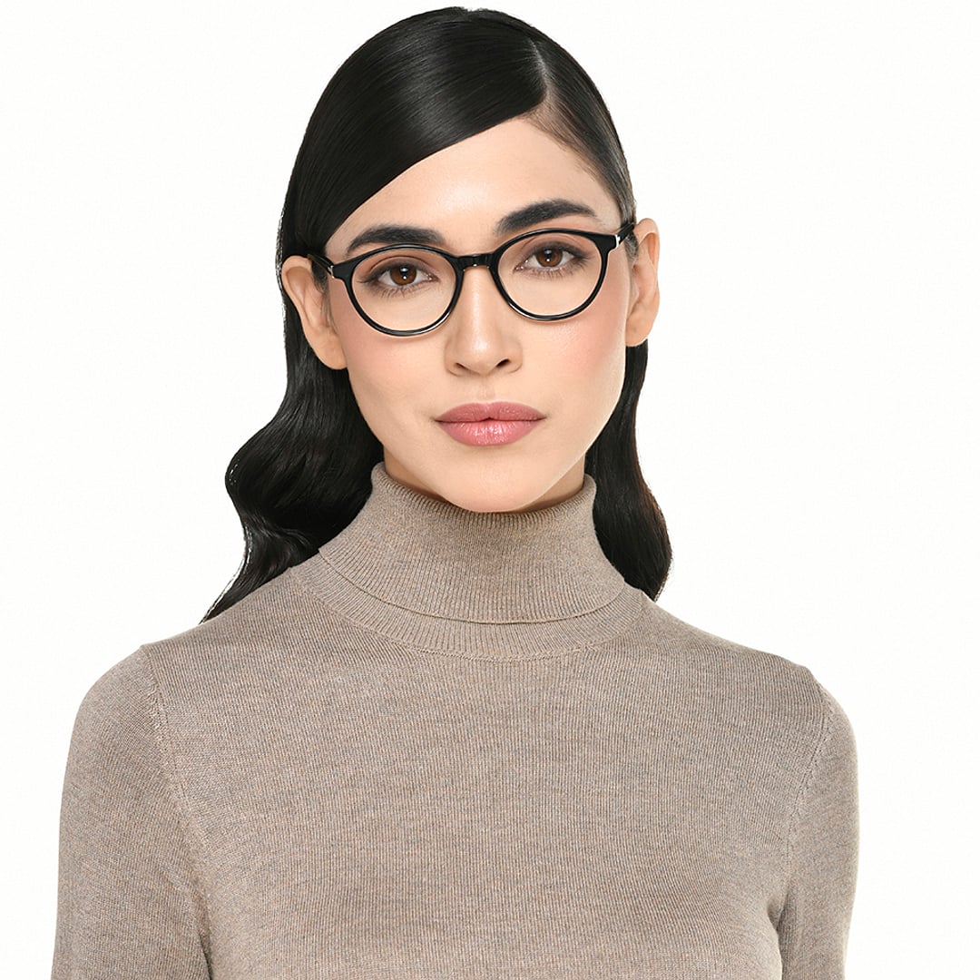 Vincent Chase Online Black Full Rim Round right side