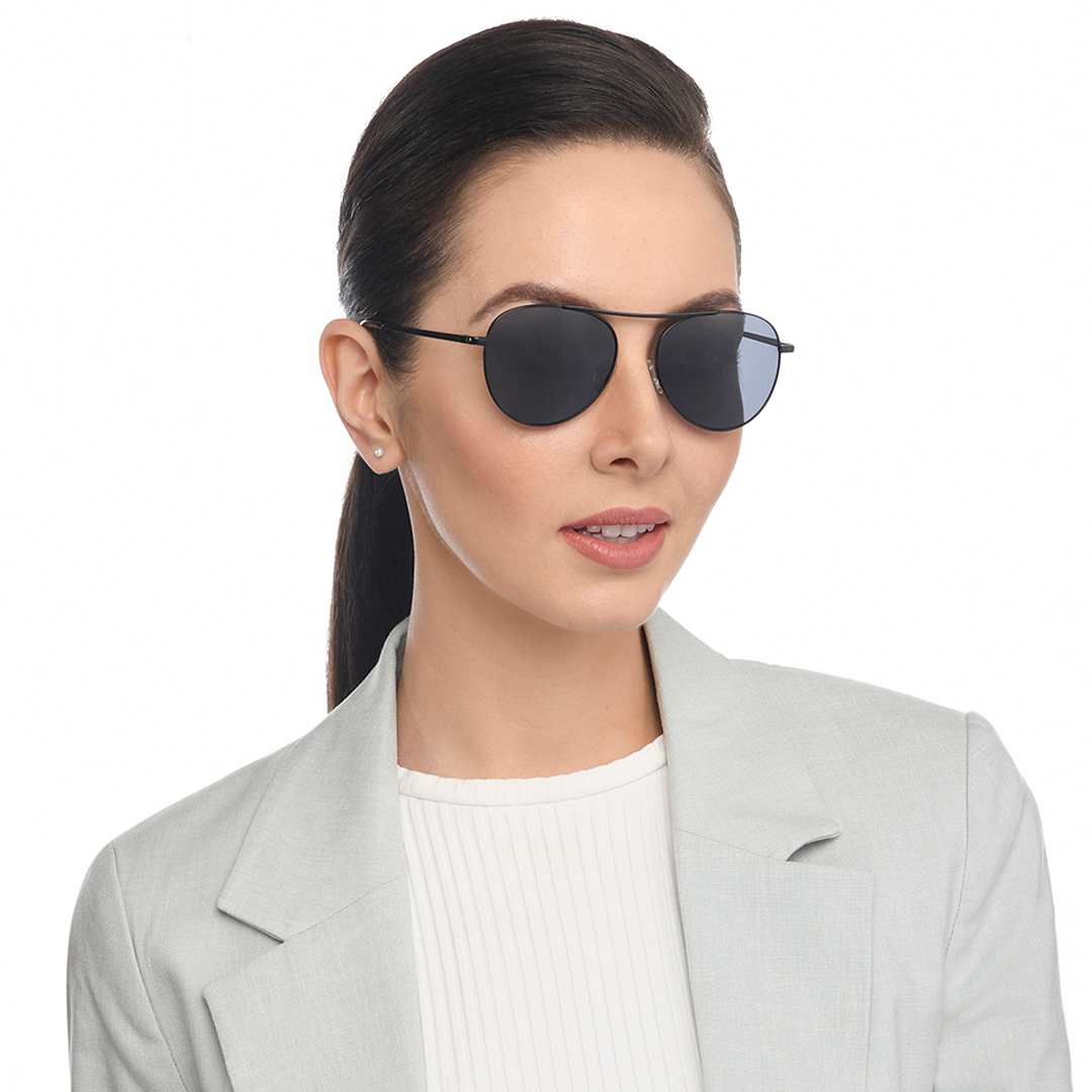 Vincent Chase Online Black Full Rim Aviator right side