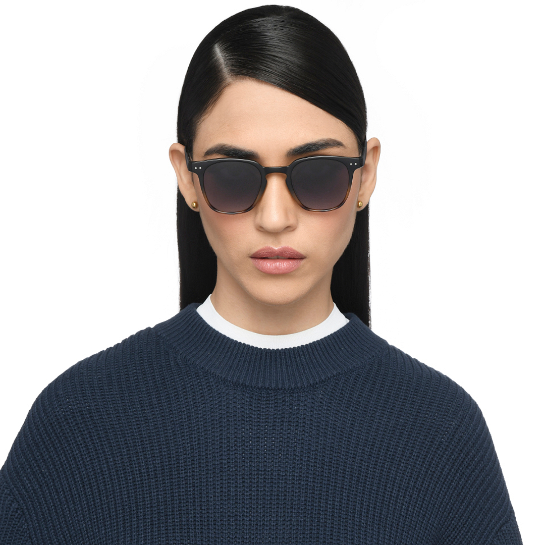 Vincent Chase Polarized Black Full Rim Round right side