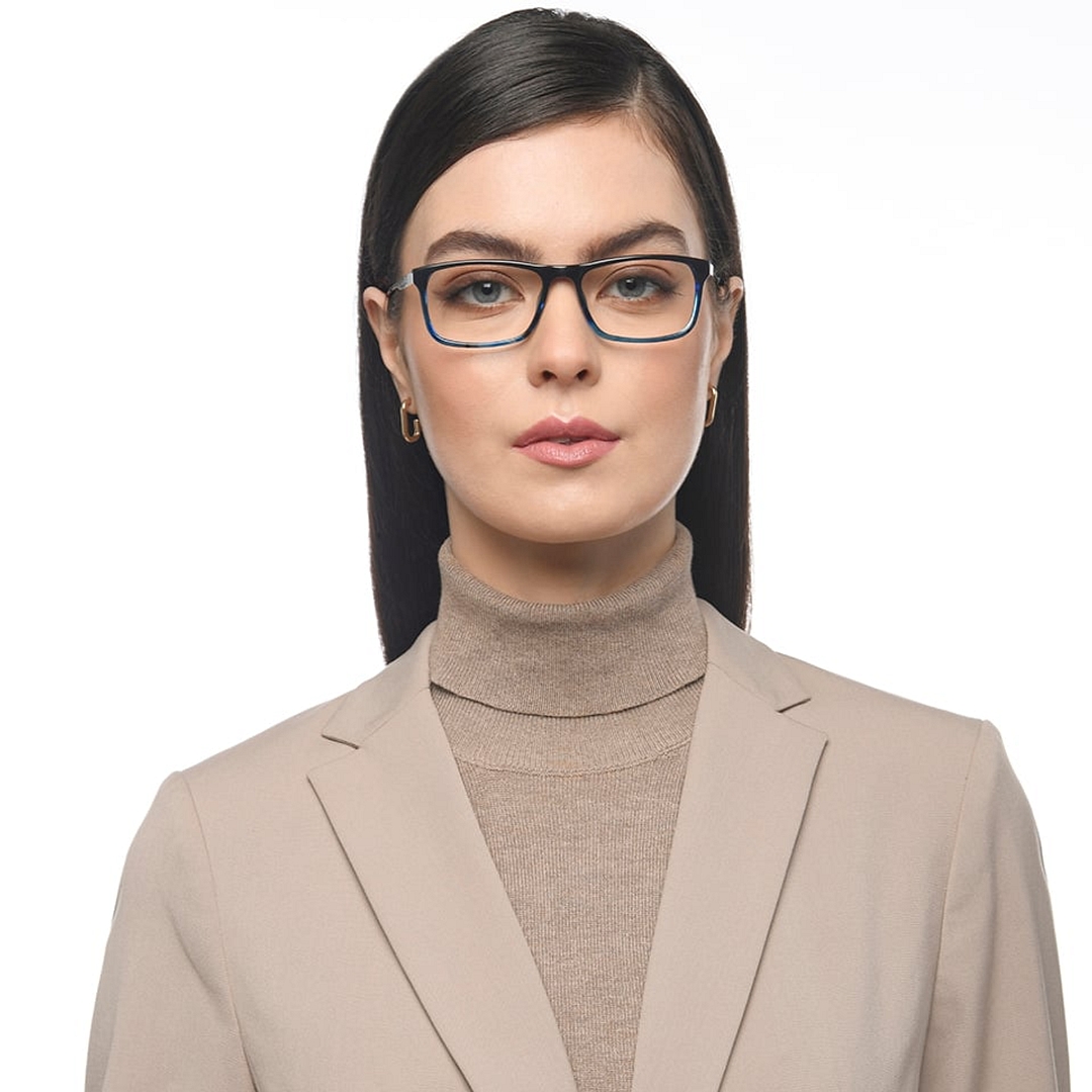 Vincent Chase Online Sky Blue Full Rim Rectangle left side