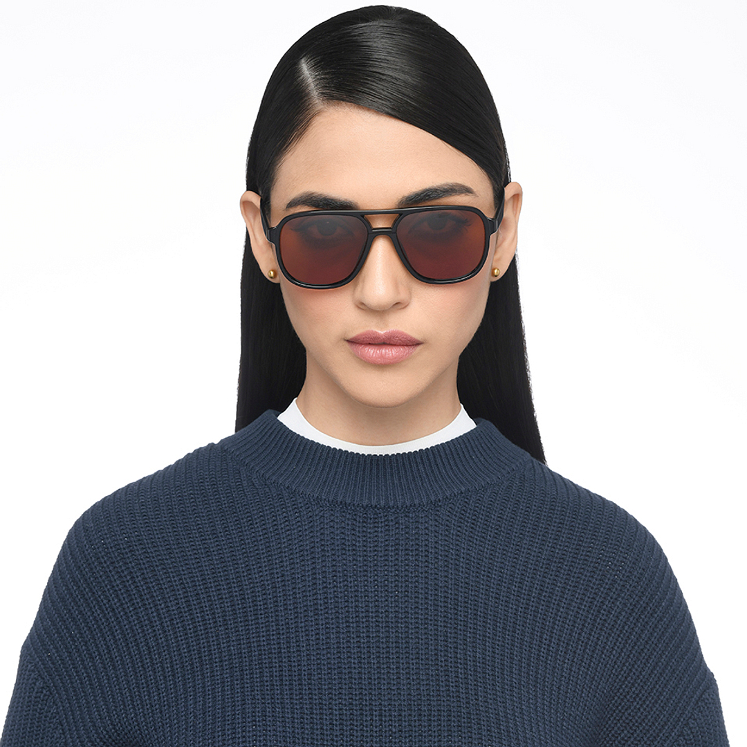 Vincent Chase Online Black Full Rim Square left side