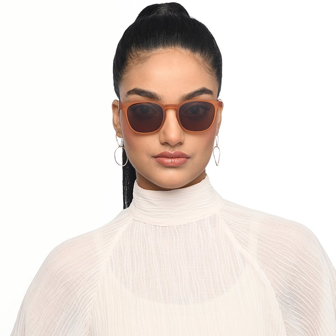 Lenskart Hustlr Online Mocha Full Rim Square right side