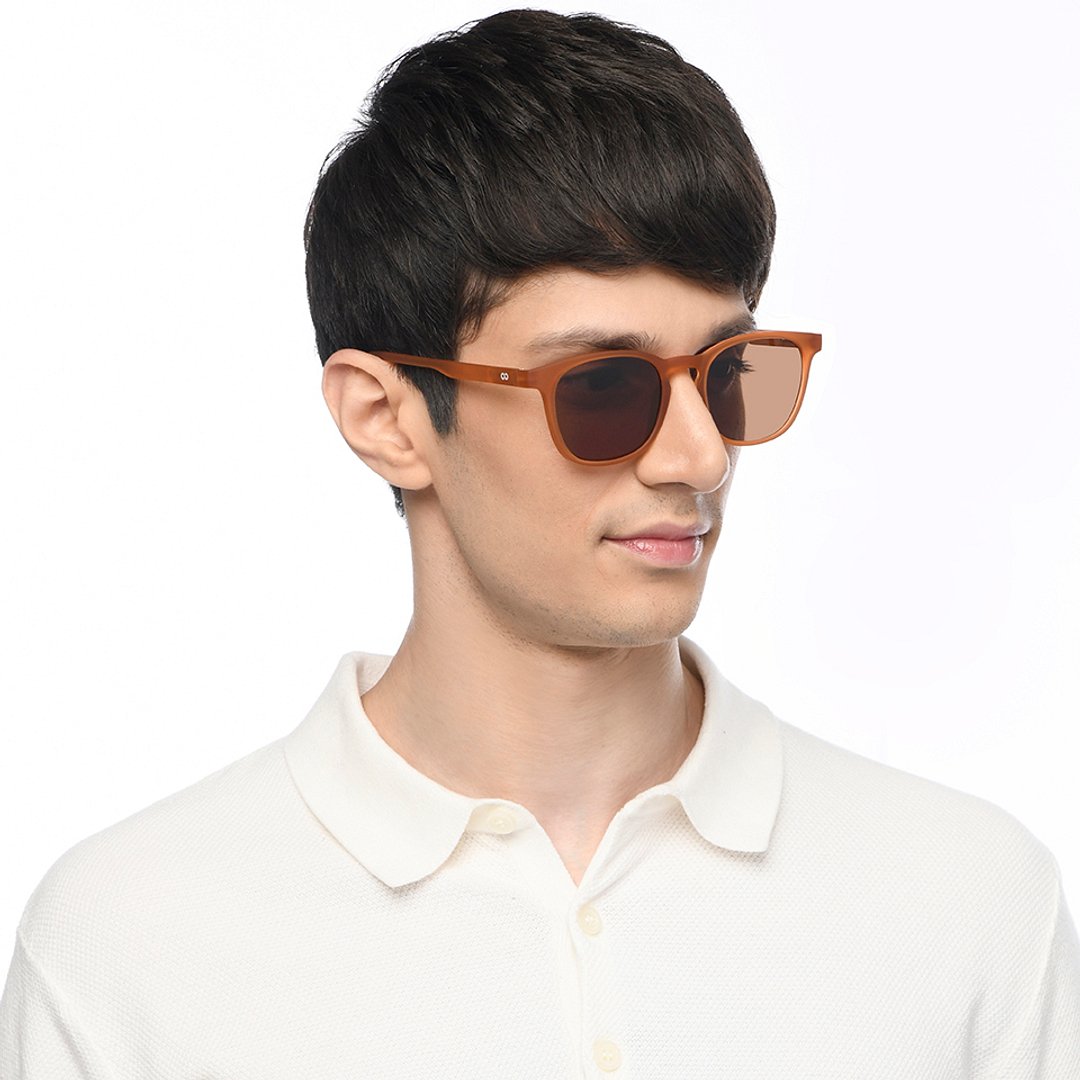 Lenskart Hustlr Online Mocha Full Rim Square right side