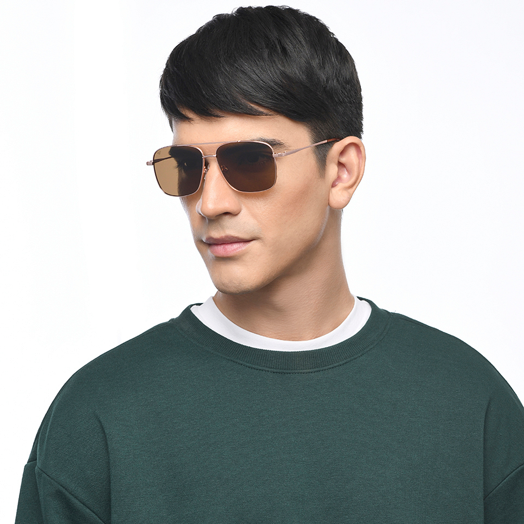 Vincent Chase Online Gold Full Rim Square left side