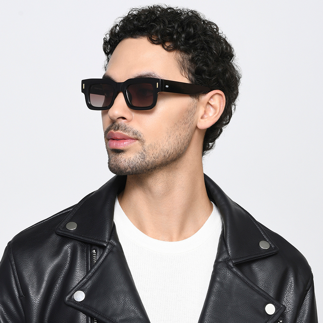 Vincent Chase Online Black Full Rim Square right side