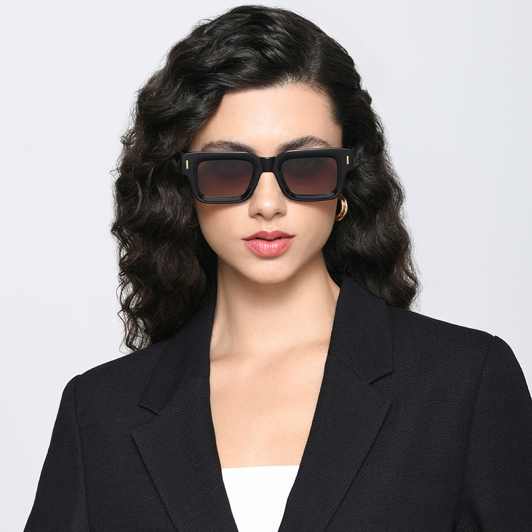 Vincent Chase Online Black Full Rim Square left side