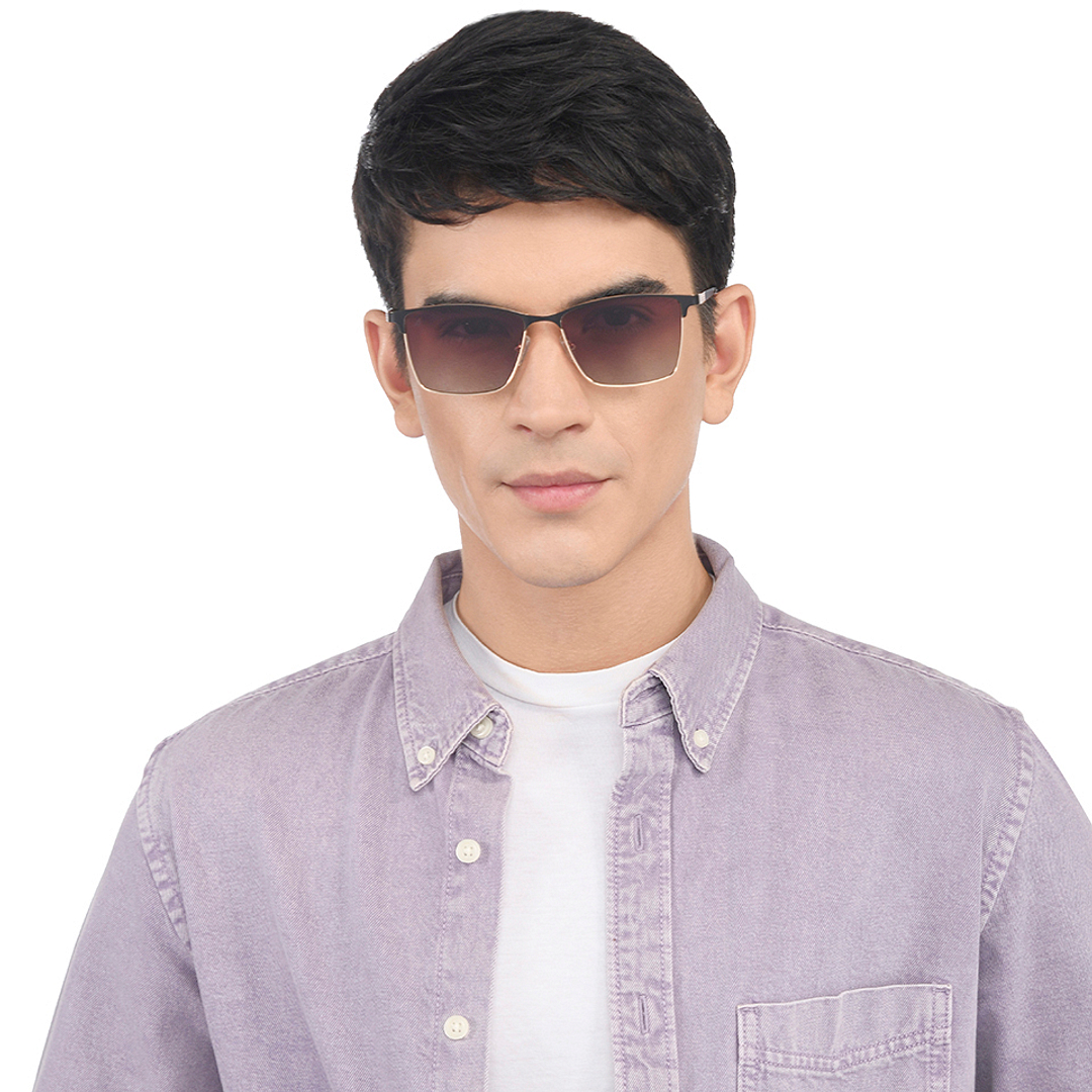 Vincent Chase Online Black Full Rim Clubmaster right side