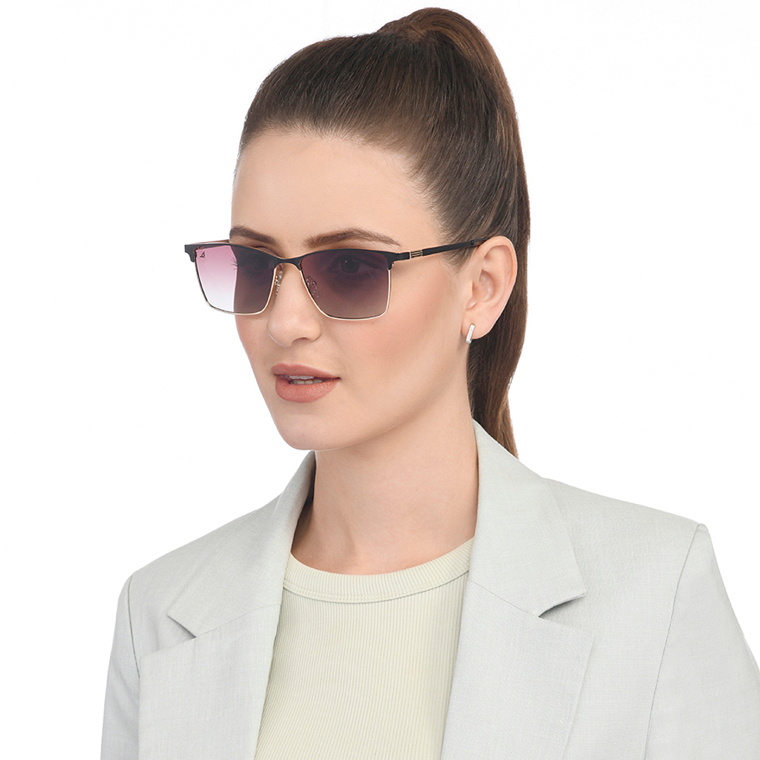 Vincent Chase Online Black Full Rim Clubmaster left side