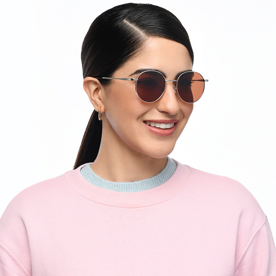 Vincent Chase Online Gunmetal Full Rim Round right side