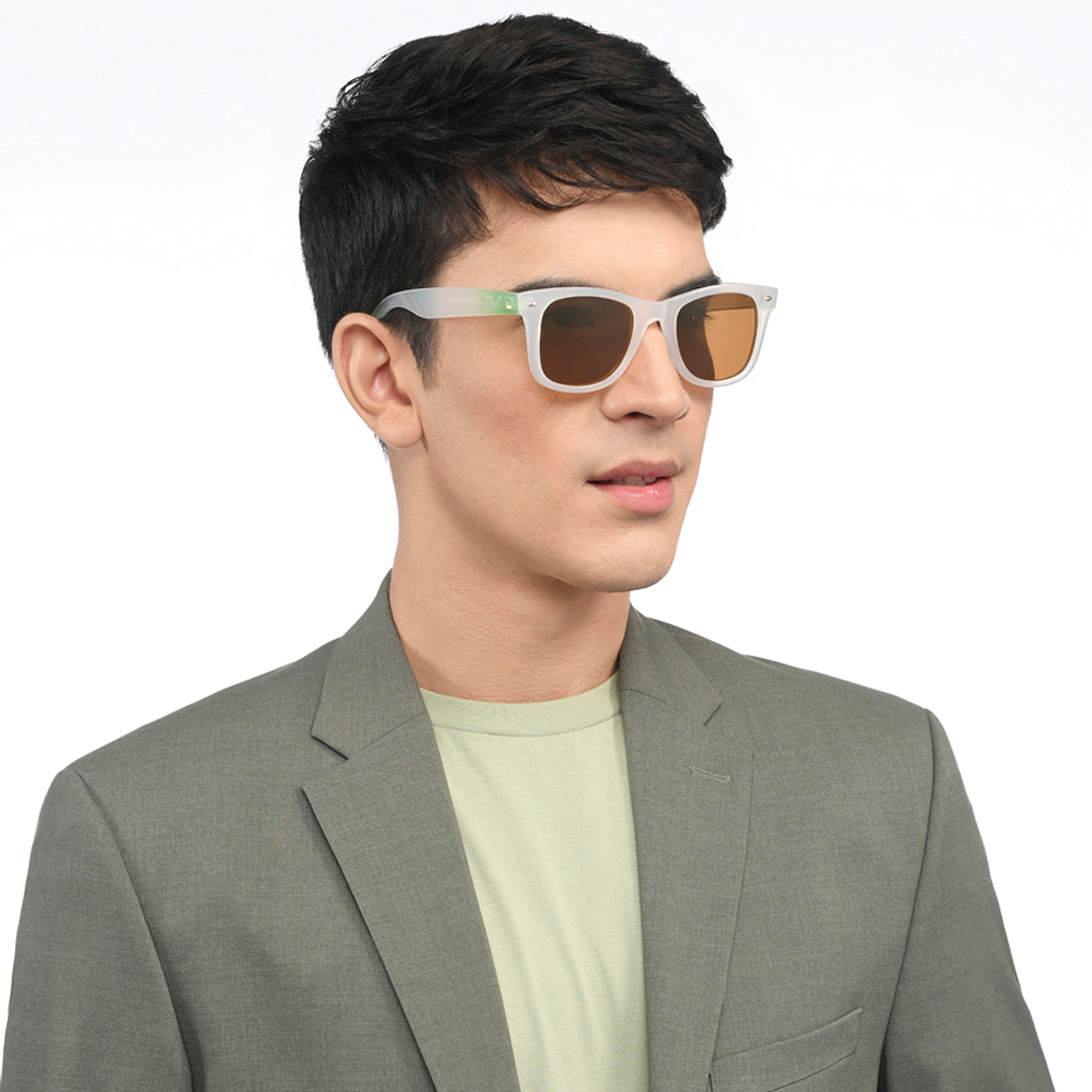 Vincent Chase Online White Full Rim Square right side