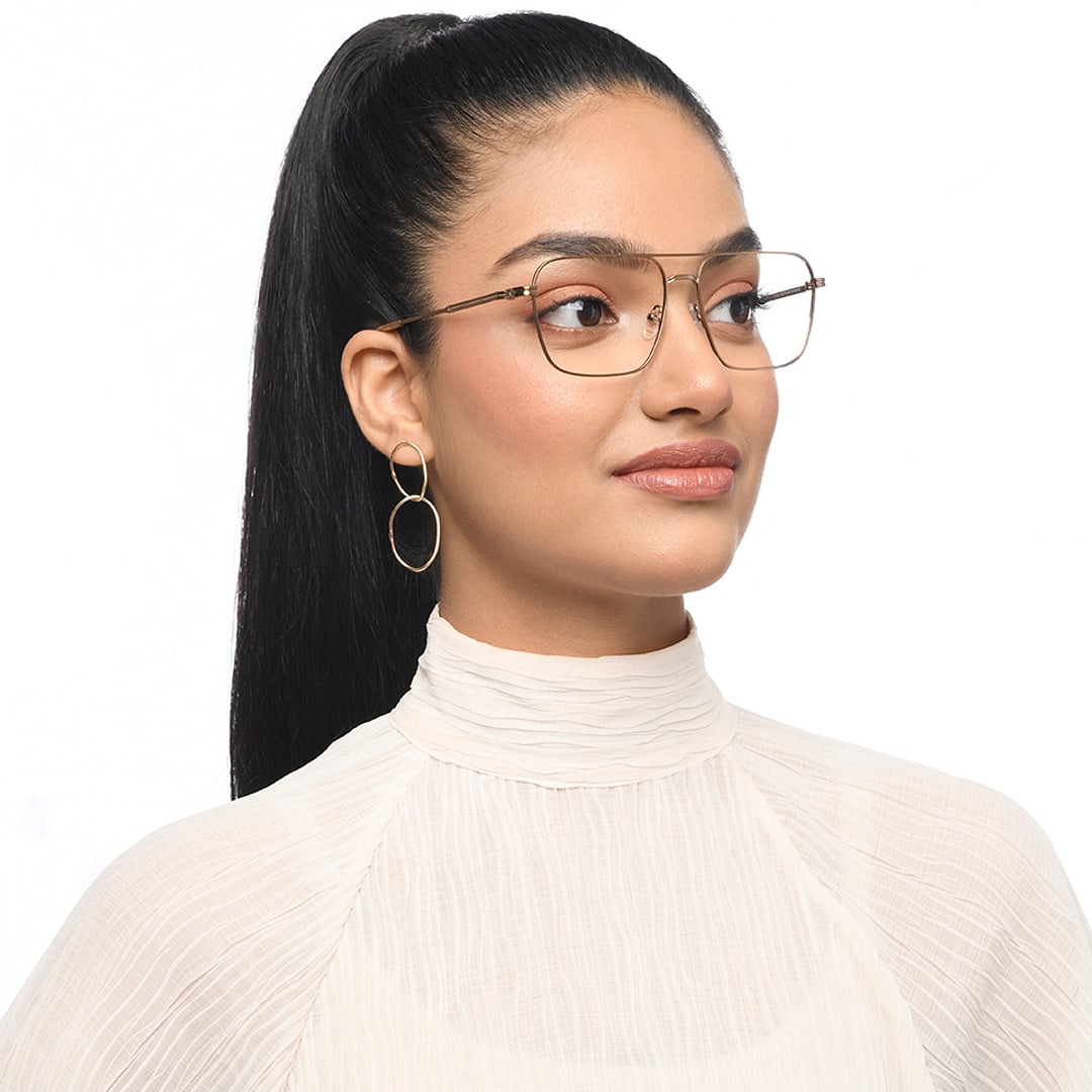 Vincent Chase Dark Brown Full Rim Square left side