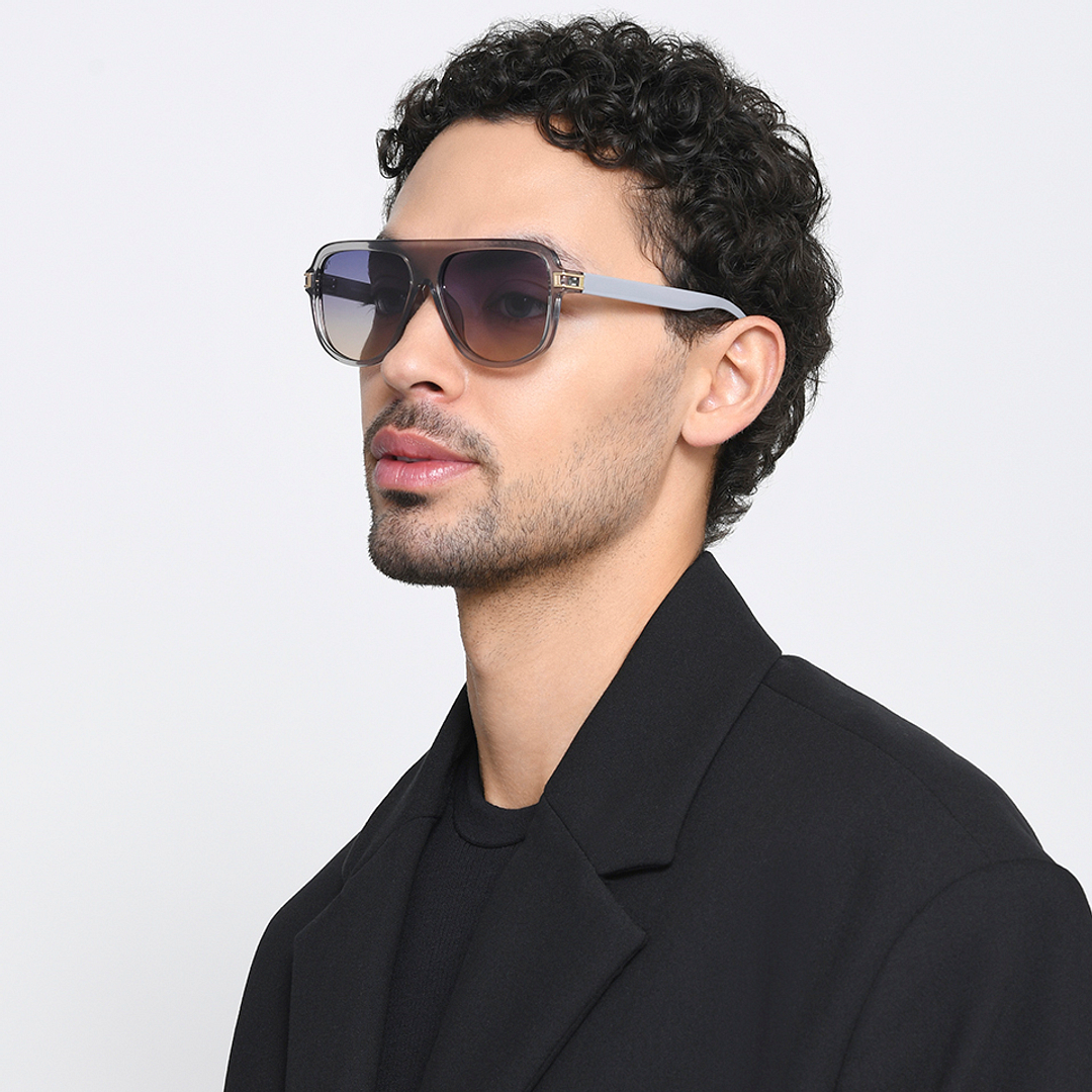 Vincent Chase Online Grey Full Rim Square left side