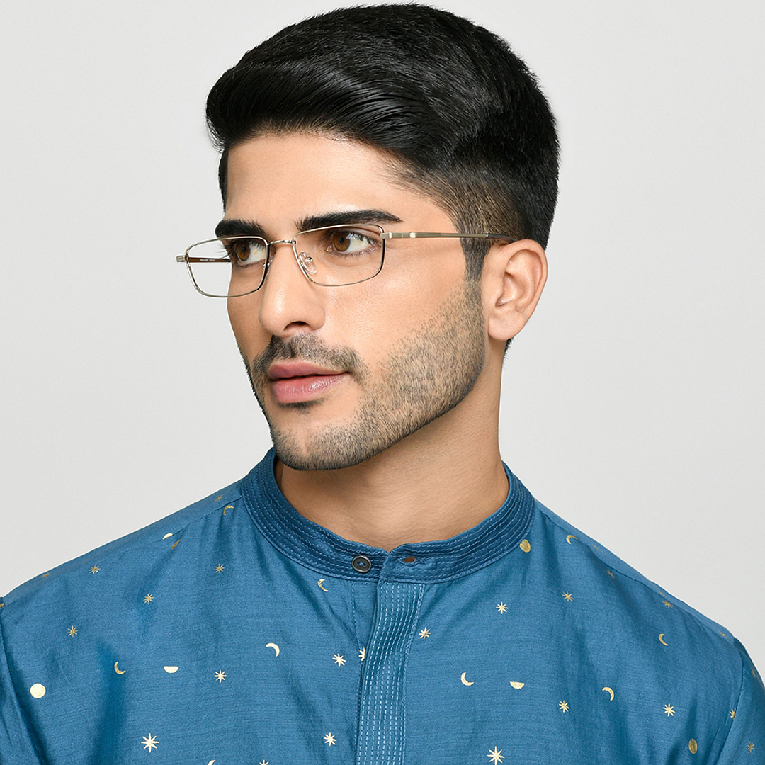Vincent Chase Online Black Full Rim Rectangle left side