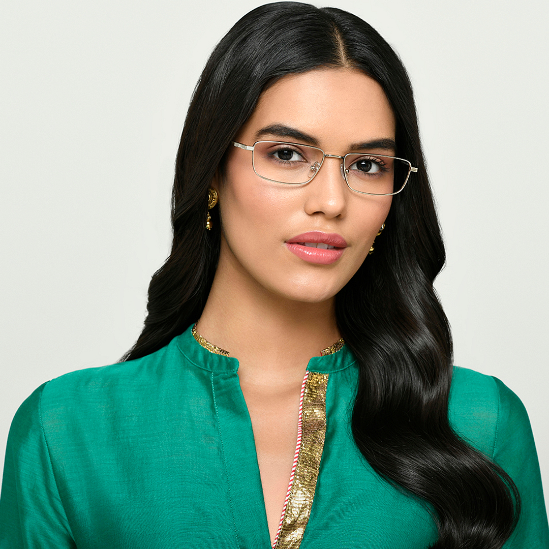 Vincent Chase Online Black Full Rim Rectangle left side