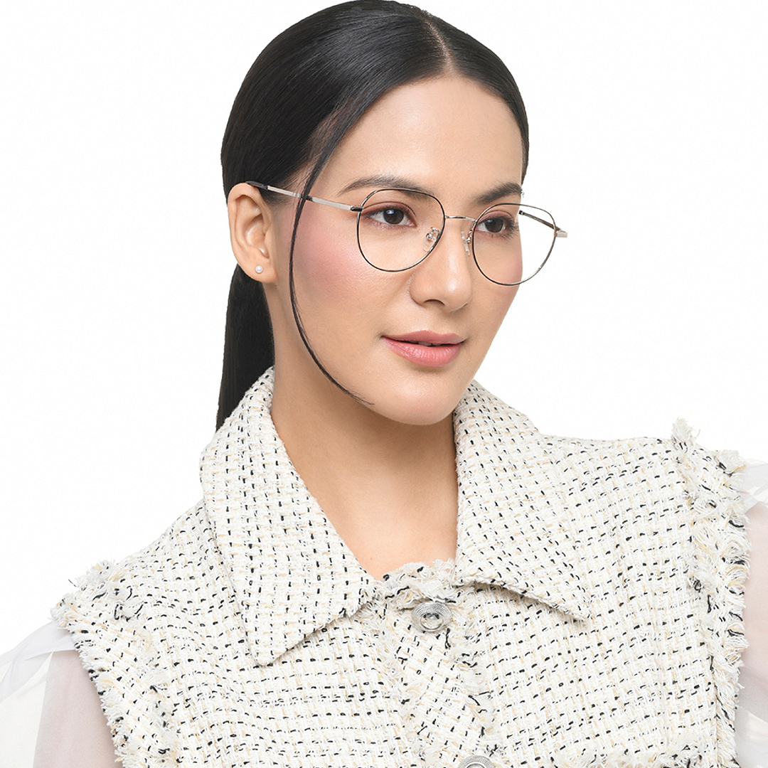 Vincent Chase Online Black Full Rim Round right side