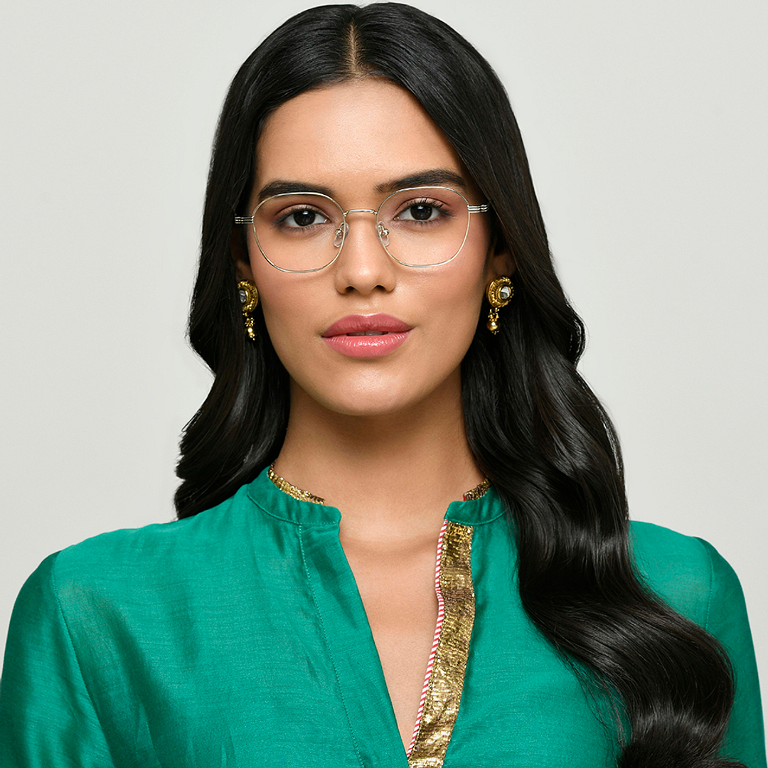 Vincent Chase Online Light Gunmetal Full Rim Square left side