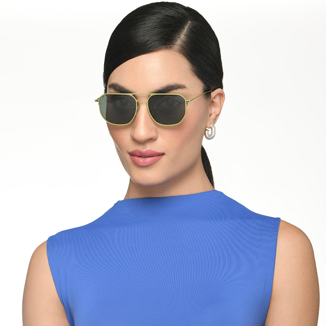 Vincent Chase Online Gold Full Rim Geometric right side