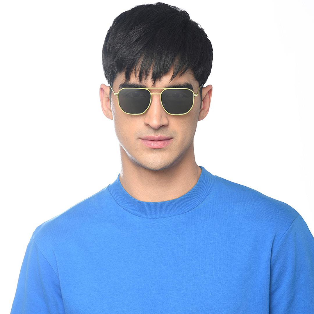 Vincent Chase Online Gold Full Rim Geometric right side