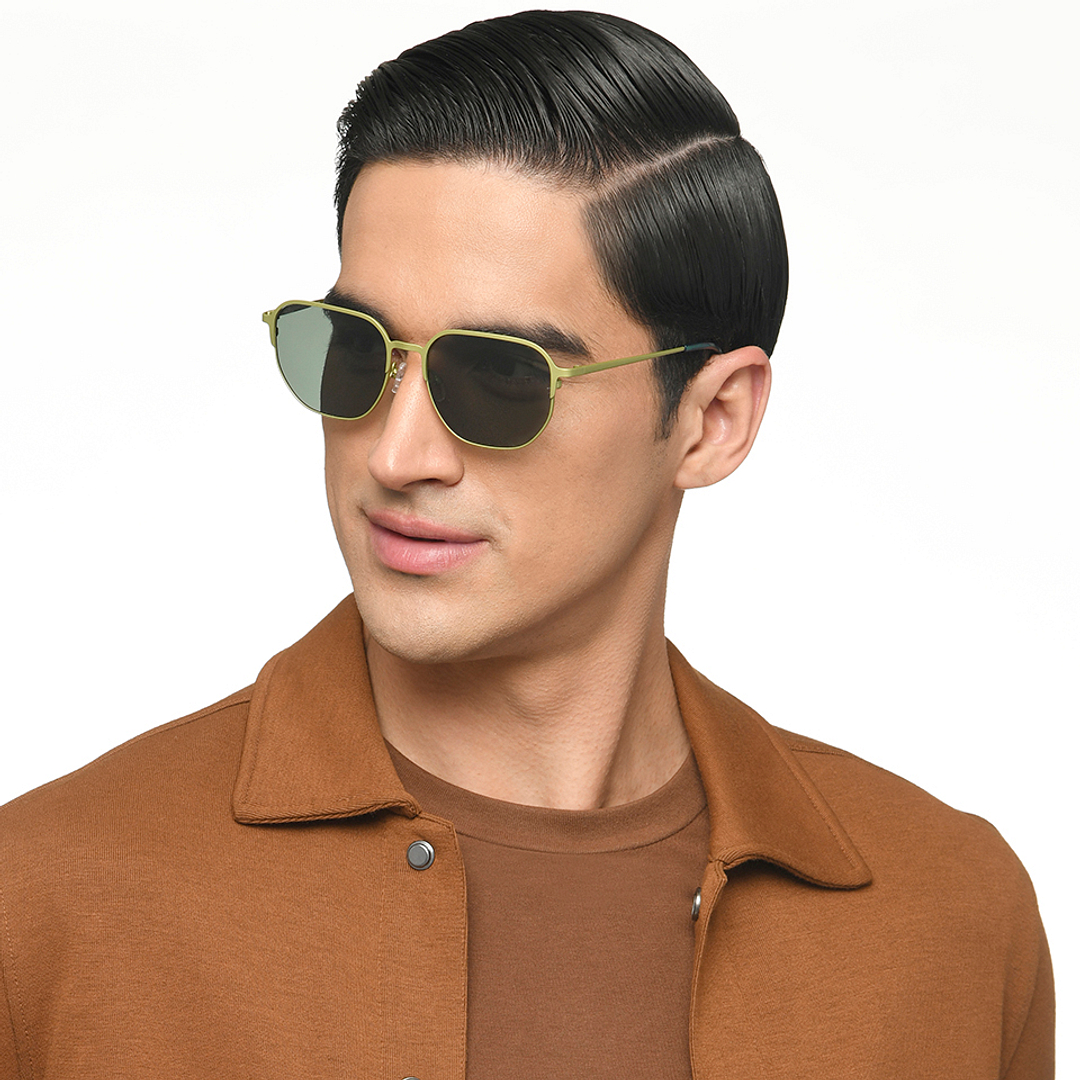 Vincent Chase Online Gold Full Rim Geometric right side