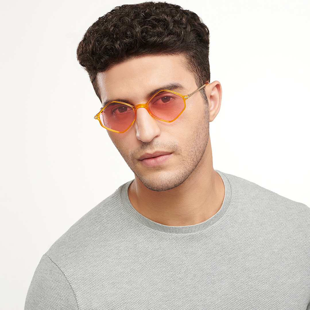 Vincent Chase Online Yellow Full Rim Geometric right side