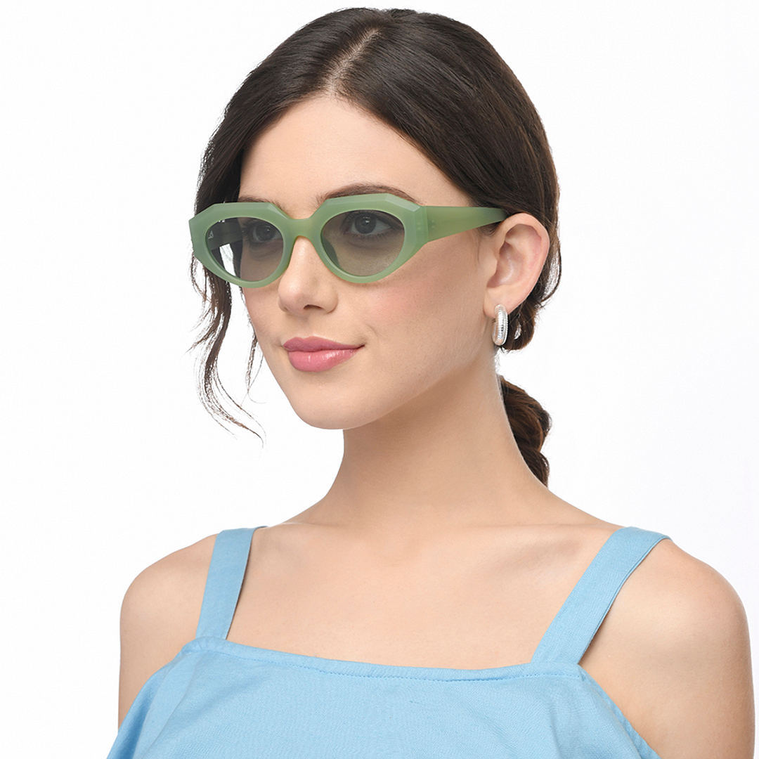 Vincent Chase Online Green Full Rim Geometric right side