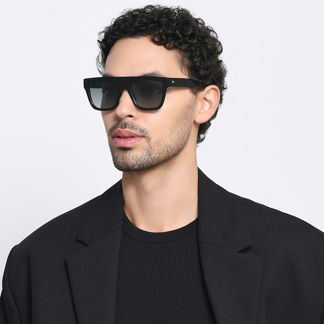 Vincent Chase Online Black Full Rim Square right side