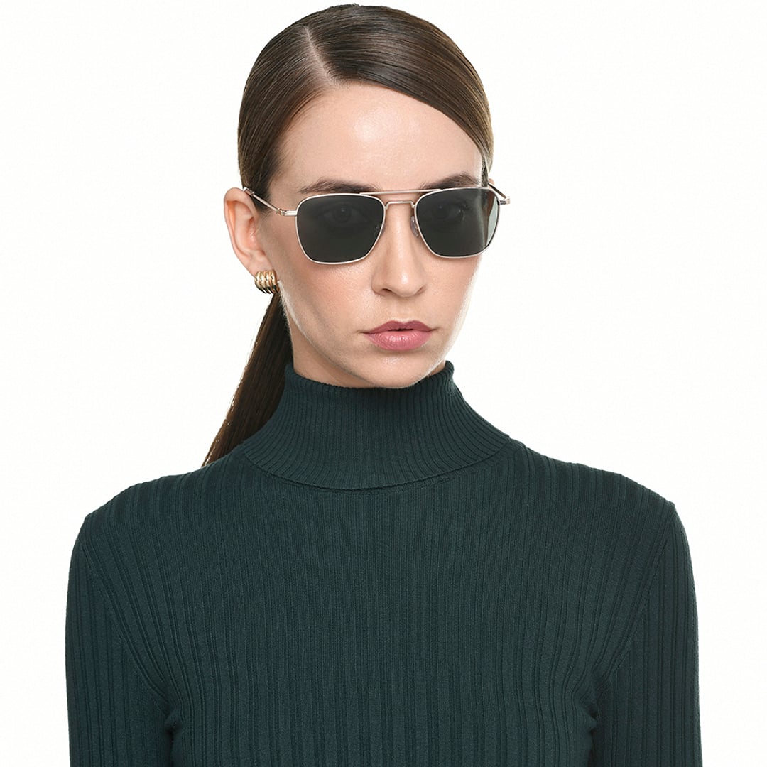 Vincent Chase Silver Full Rim Rectangle right side