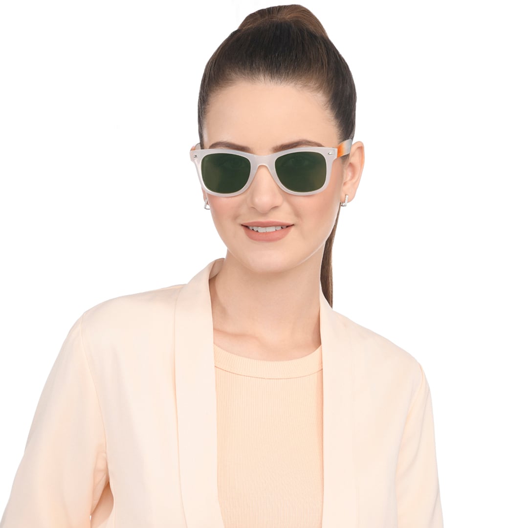 Vincent Chase Online White Full Rim Square left side