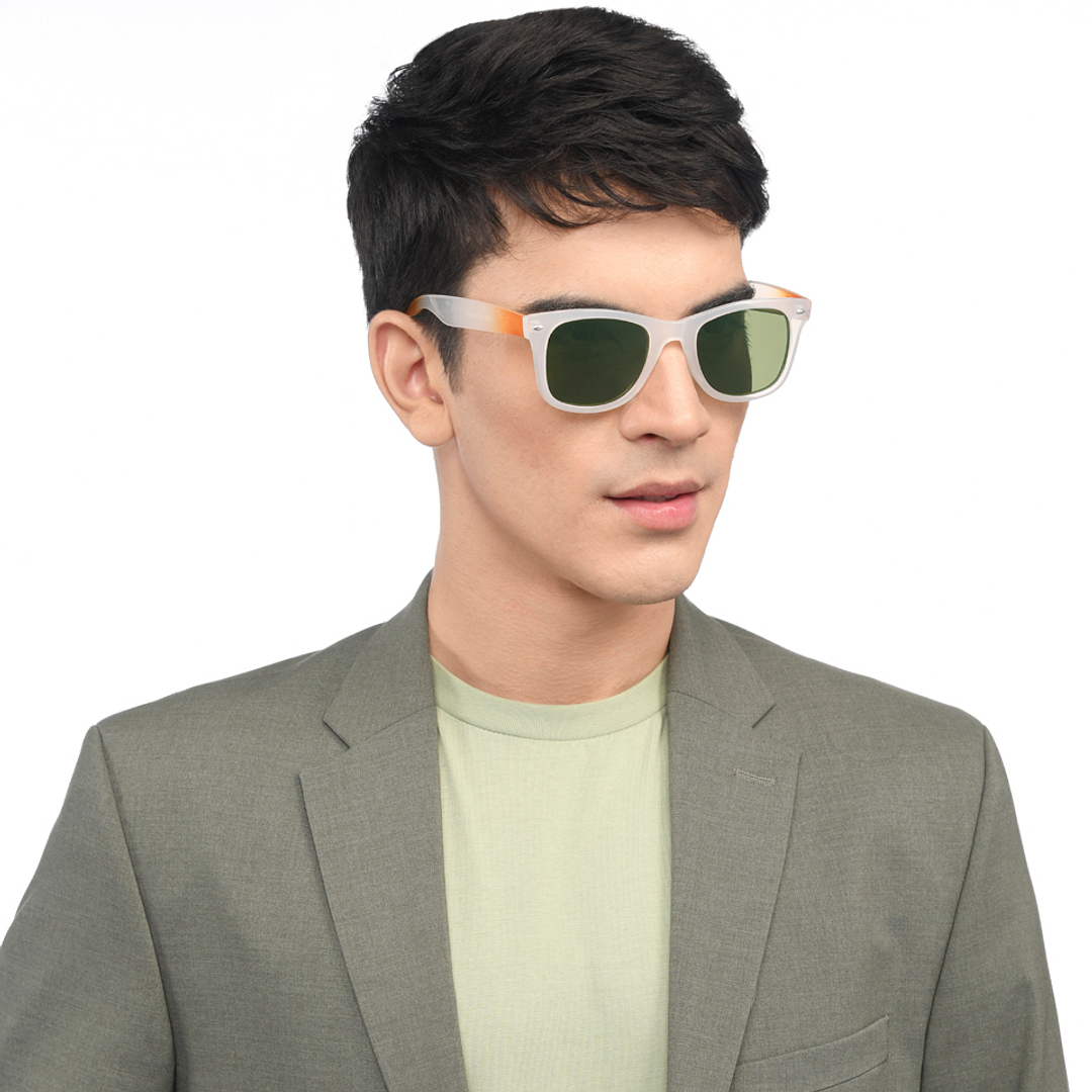 Vincent Chase Online White Full Rim Square left side