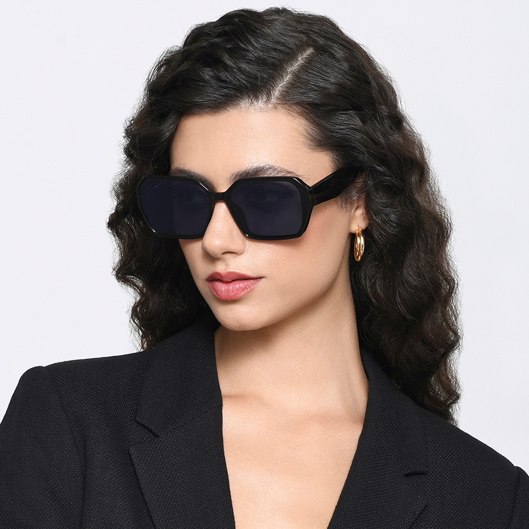 Vincent Chase Online Black Full Rim Geometric left side