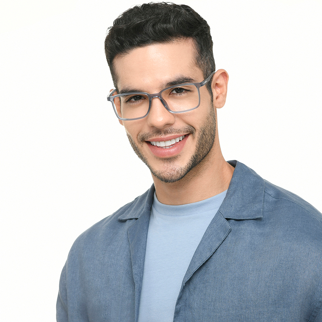 Vincent Chase Online Light Gray Full Rim Rectangle right side