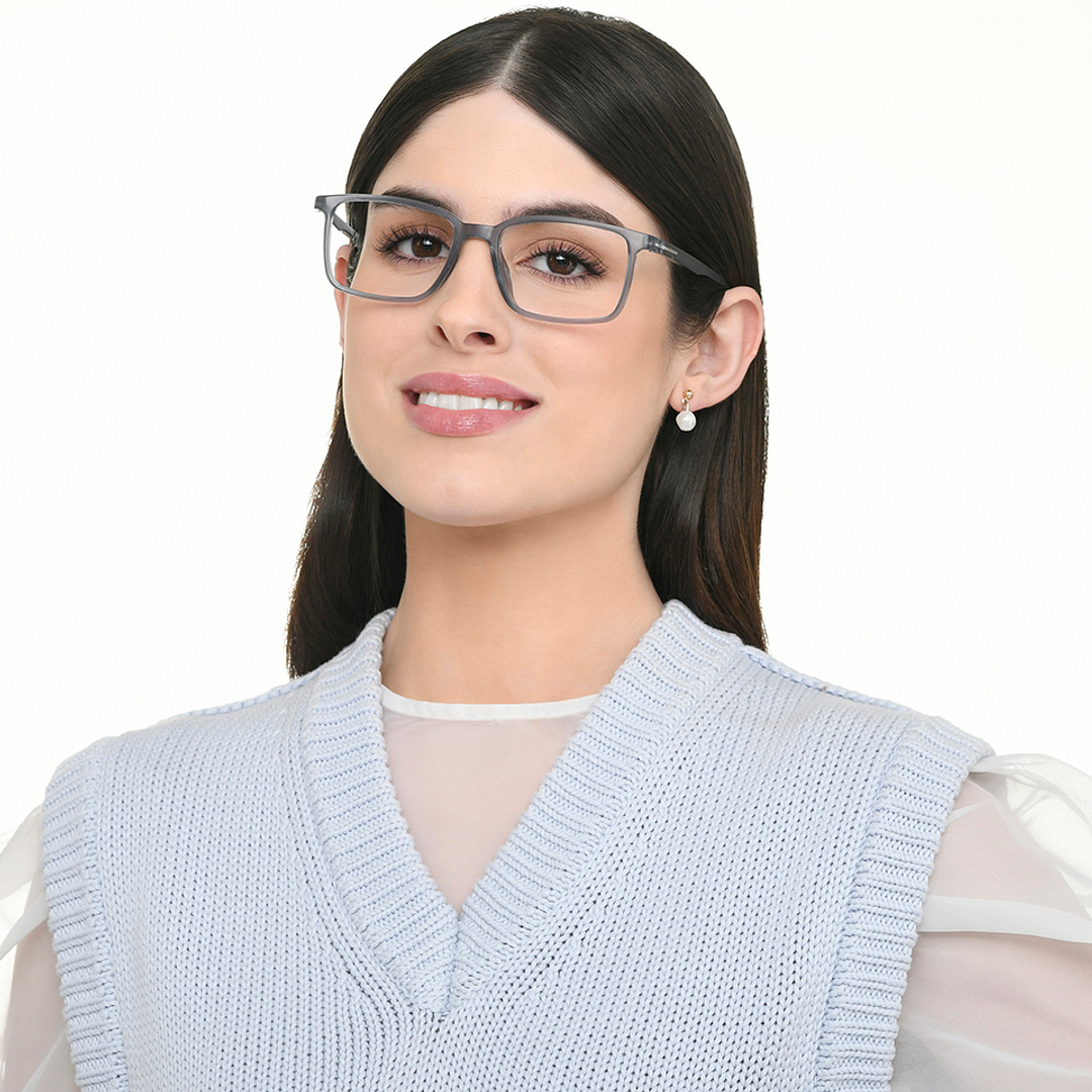 Vincent Chase Online Light Gray Full Rim Rectangle right side