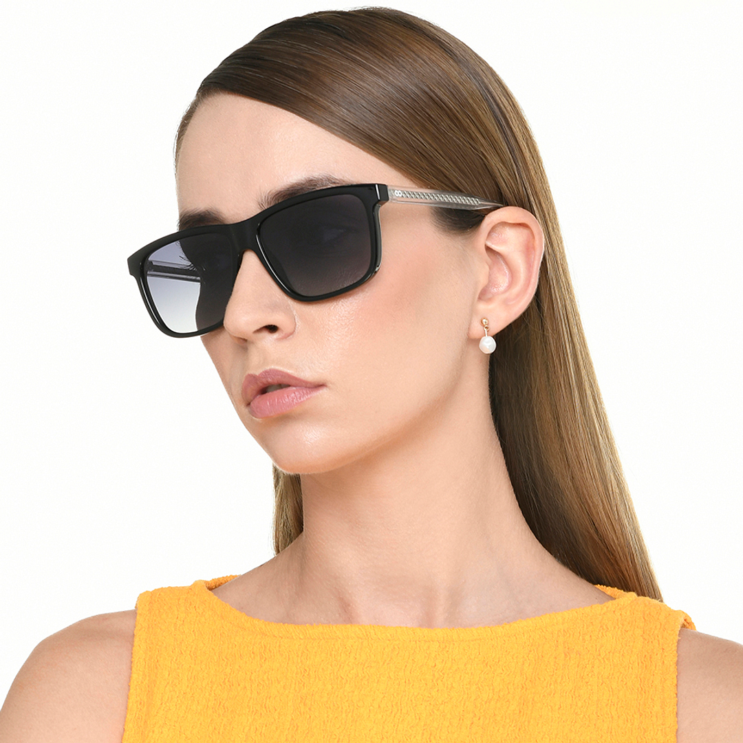 فينسنت تشيس المستقطب أسود حافة كاملة المستطيل right side