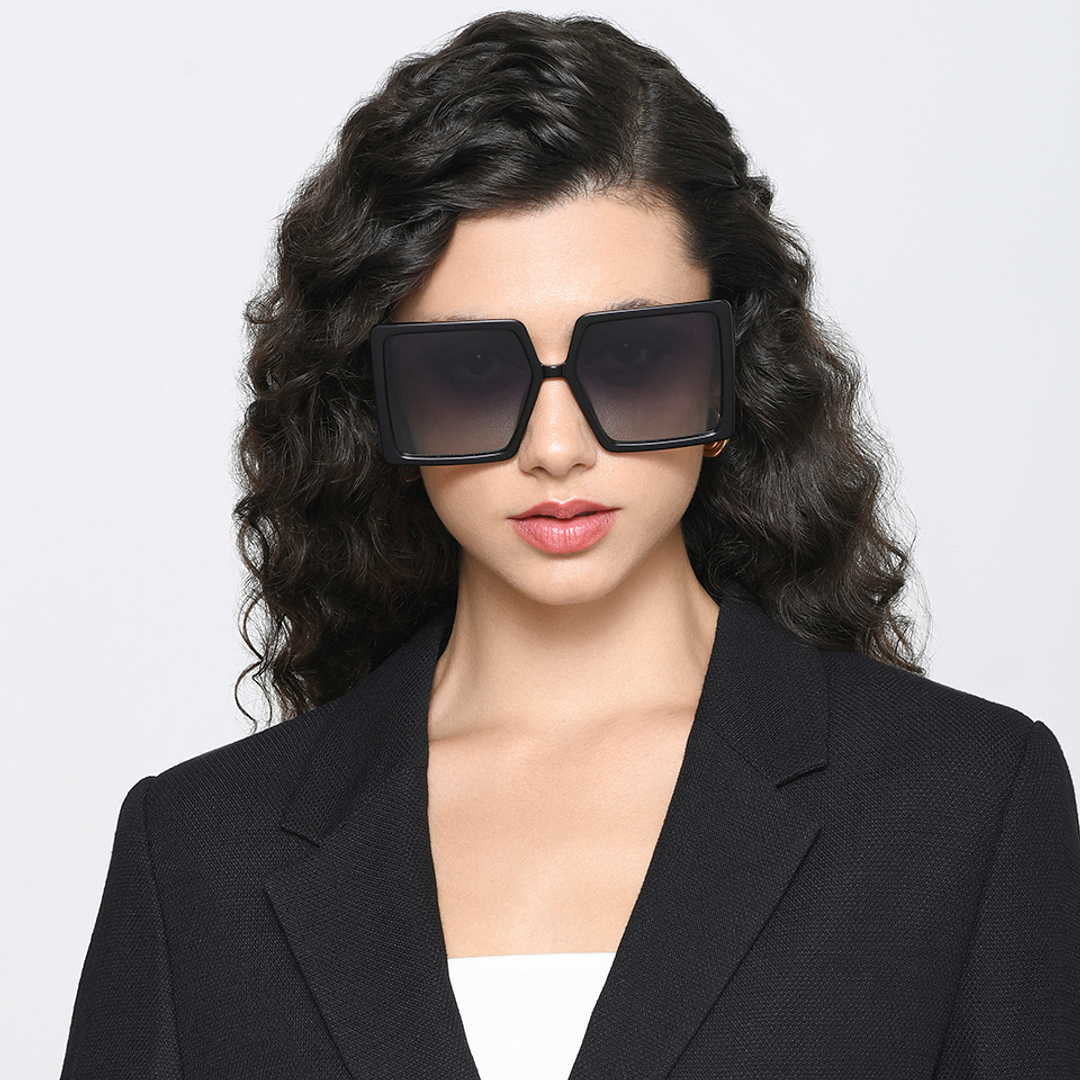 Vincent Chase Online Black Full Rim Square left side