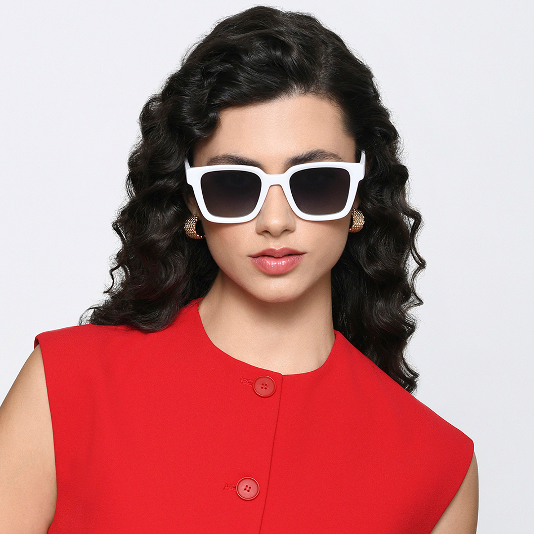 Vincent Chase Online White Full Rim Square right side