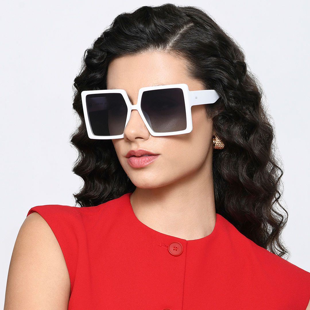 Vincent Chase Online White Full Rim Square left side