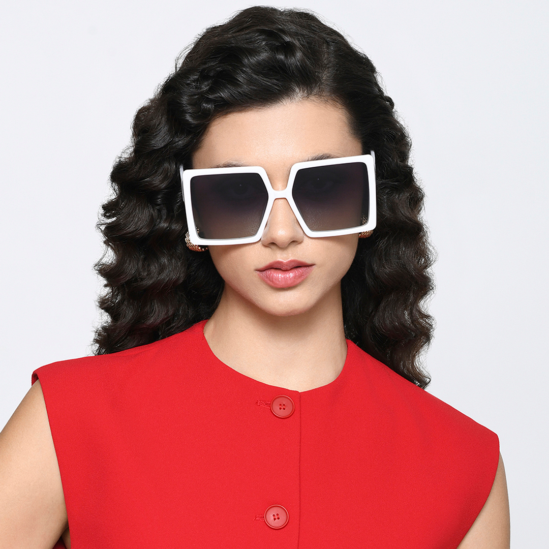 Vincent Chase Online White Full Rim Square right side