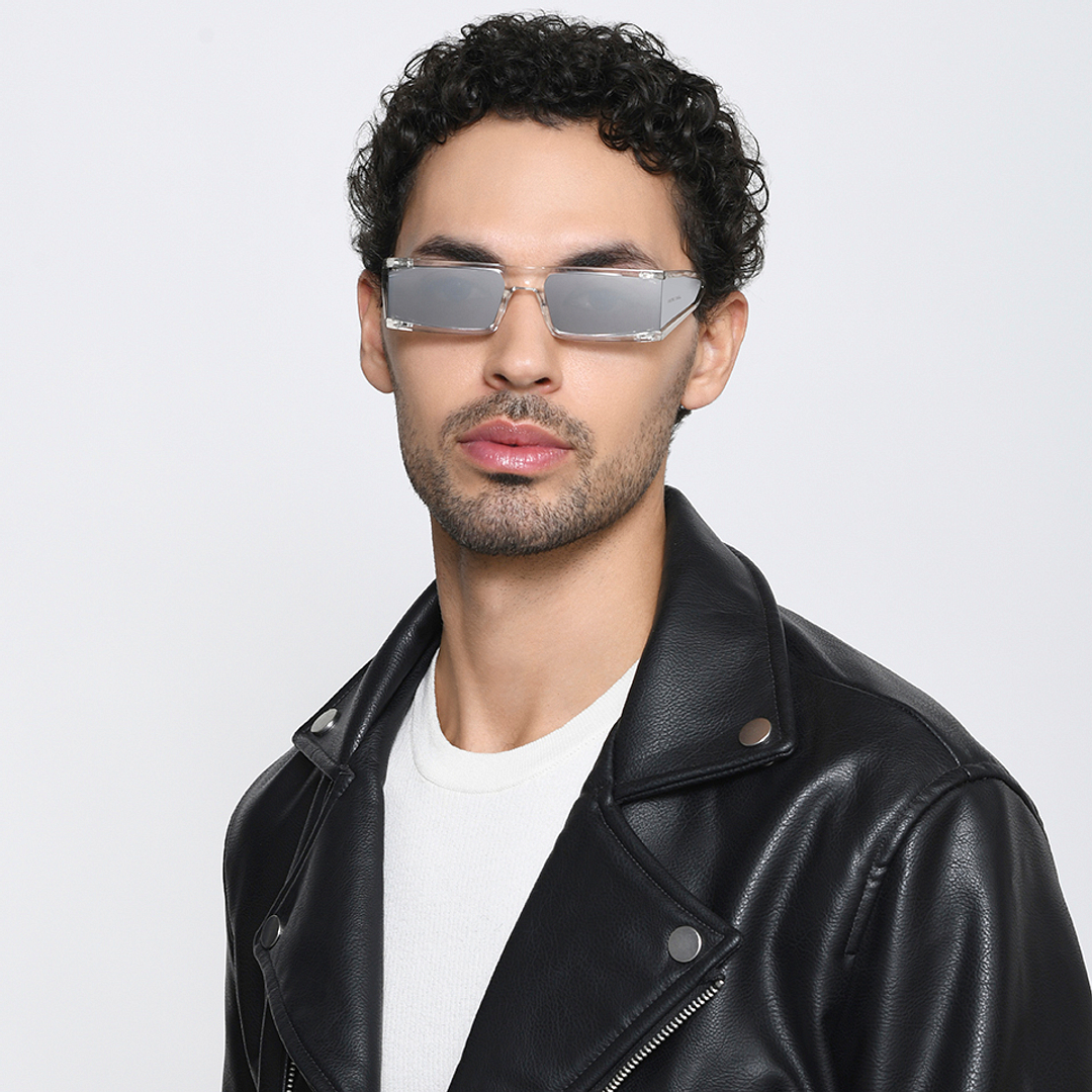 Vincent Chase Online Crystal Half Rim Square left side