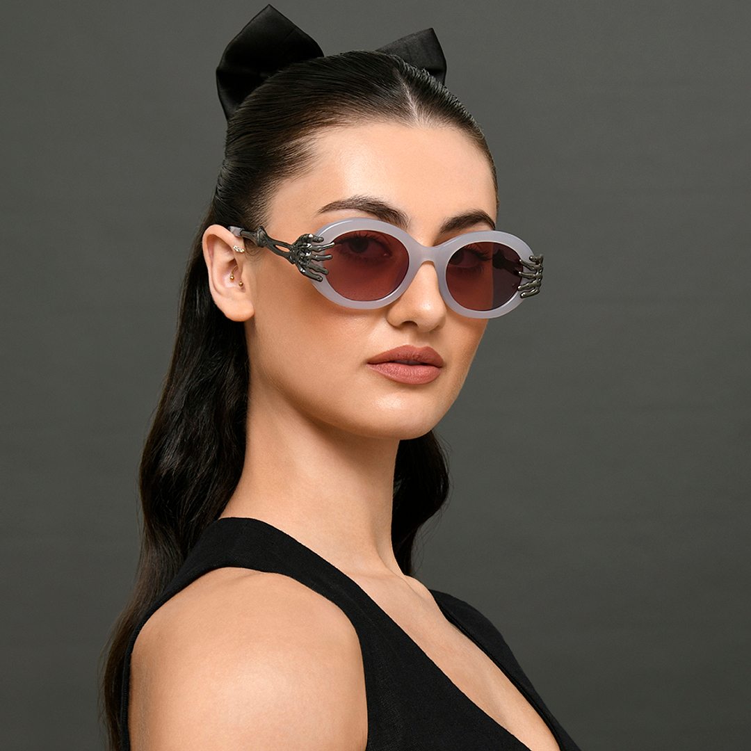 Vincent Chase Online Purple Full Rim Round left side