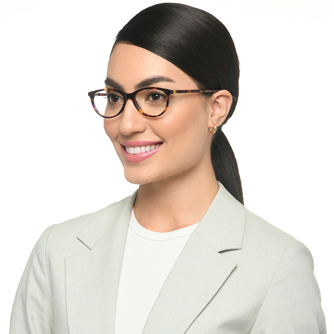 Vincent Chase Online Purple Full Rim Cat Eye right side