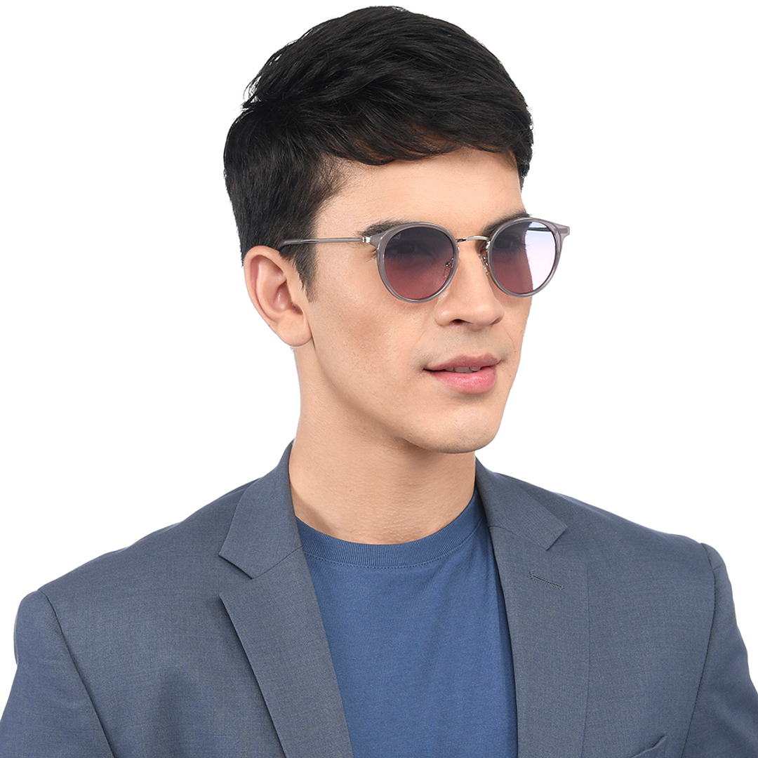 Vincent Chase Online Silver Full Rim Round right side