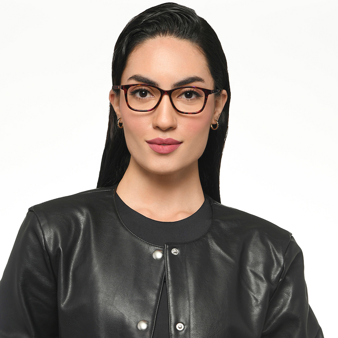 Vincent Chase Tortoise Full Rim Rectangle left side