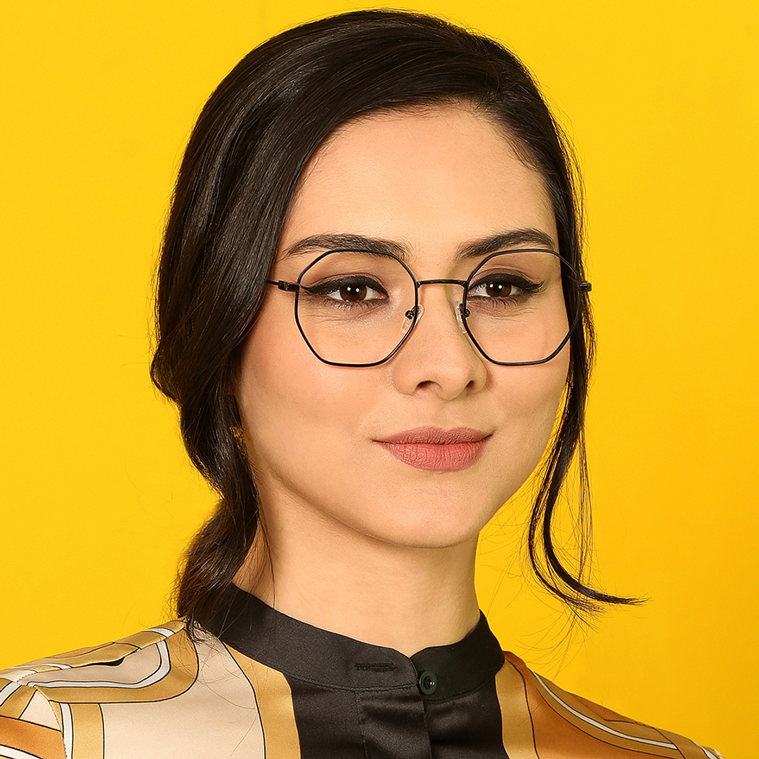 Buy Metal Tortoise Full Rim Geometric Vincent Chase SLEEK STEEL VC