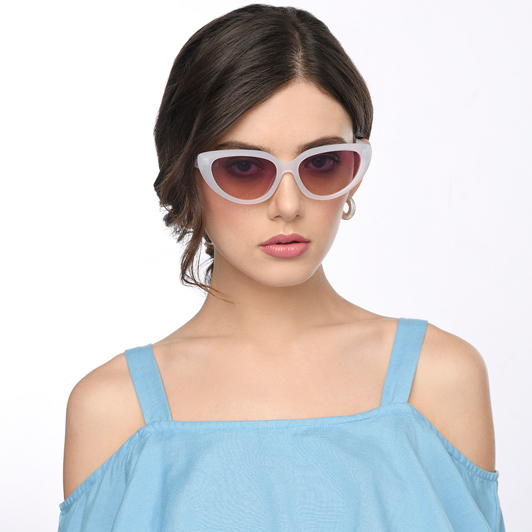 Vincent Chase Online Crystal Full Rim Cat Eye right side