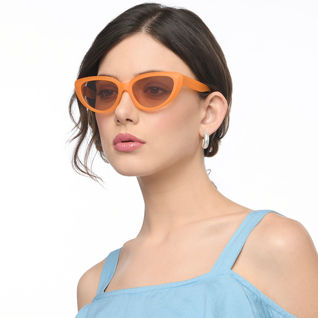 Vincent Chase Online Brown Full Rim Cat Eye right side