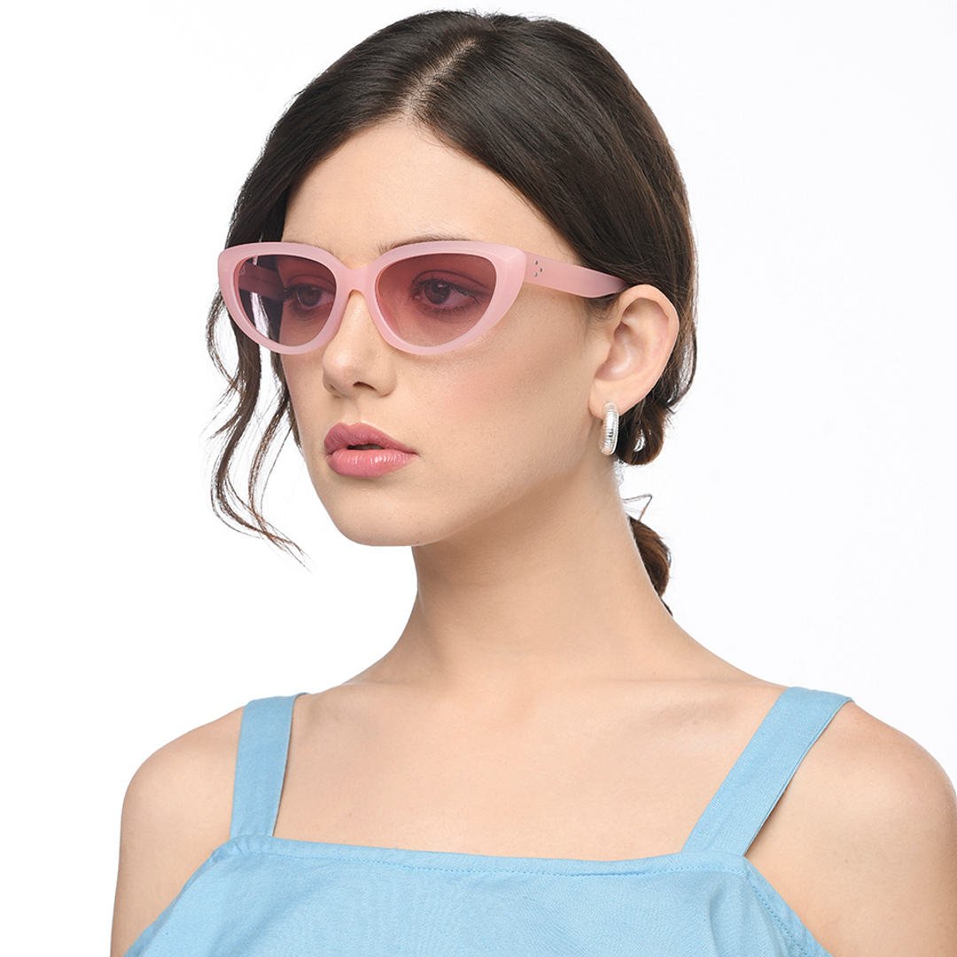 Vincent Chase Online Pink Full Rim Cat Eye left side
